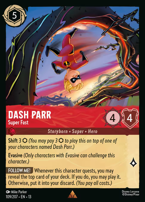 Narrow Escape Disney Lorcana card