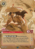 Raya - Kumandran Rider Disney Lorcana card