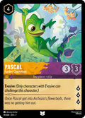 Pascal - Garden Chameleon Disney Lorcana card