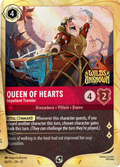 Queen of Hearts - Impatient Traveler Disney Lorcana card