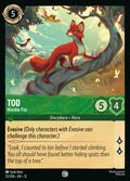 Tod - Nimble Fox Disney Lorcana card