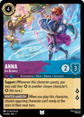 Anna - Ice Breaker Disney Lorcana card