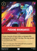 Pushing Boundaries Disney Lorcana card