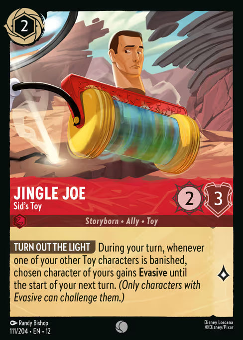 Jingle Joe - Sid's Toy Disney Lorcana card