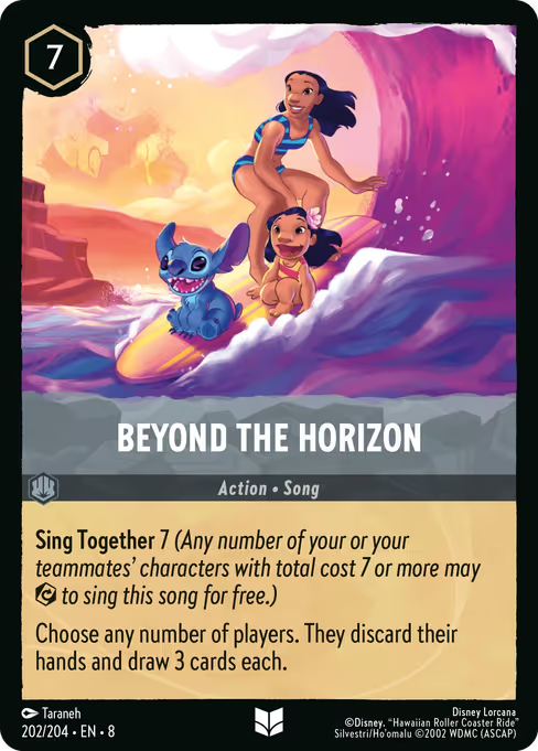 Beyond the Horizon Disney Lorcana card