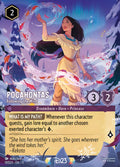 Pocahontas - Following the Wind Disney Lorcana card