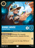 Minnie Mouse - Practical Traveler Disney Lorcana card