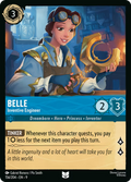 Belle - Inventive Engineer Disney Lorcana card