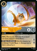 Rhino - Power Hamster Disney Lorcana card