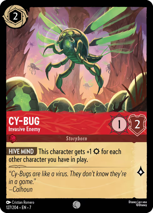 Cy-Bug - Invasive Enemy Disney Lorcana card