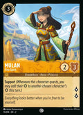 Mulan - Free Spirit Disney Lorcana card