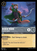 Robin Hood - Capable Fighter Disney Lorcana card