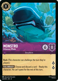 Monstro - Infamous Whale Disney Lorcana card