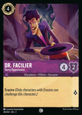 Dr. Facilier - Savvy Opportunist Disney Lorcana card