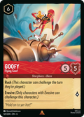 Goofy - Flying Goof Disney Lorcana card