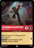 Stabbington Brother - Without a Patch Disney Lorcana card