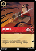 Li Shang - General’s Son Disney Lorcana card