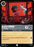 Black Heron - Real Bad Egg Disney Lorcana card