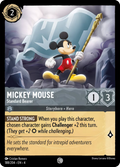 Mickey Mouse - Standard Bearer Disney Lorcana card