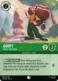 Goofy - Set for Adventure Disney Lorcana card