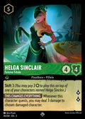 Helga Sinclair - Femme Fatale Disney Lorcana card