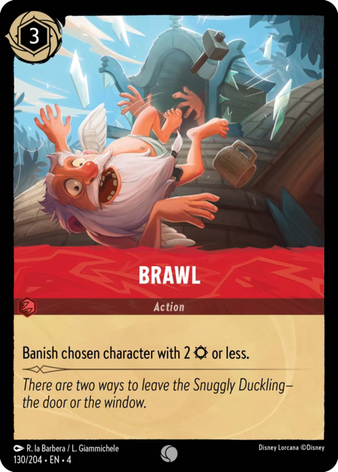 Brawl Disney Lorcana card