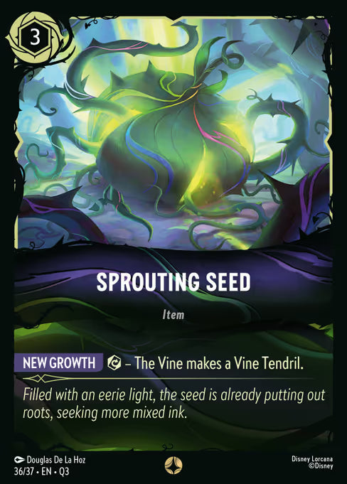 Sprouting Seed Disney Lorcana card