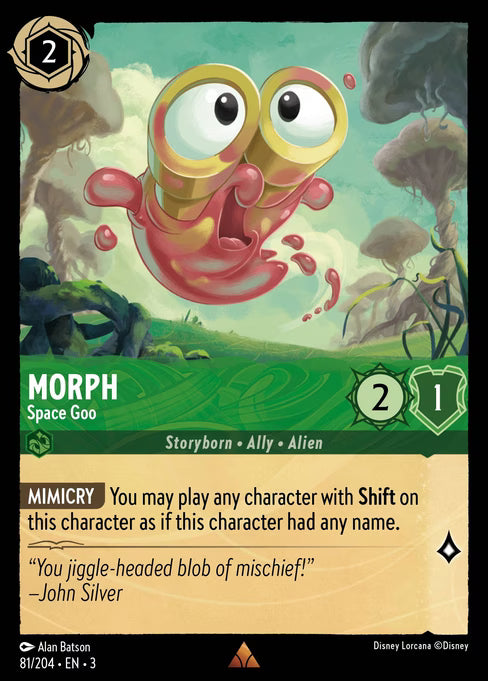Morph - Space Goo Disney Lorcana card