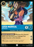 Luisa Madrigal - No Pressure Disney Lorcana card