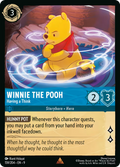 Winnie the Pooh - Having a Think Disney Lorcana card