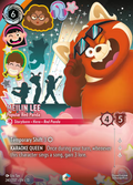 Meilin Lee - Popular Red Panda Disney Lorcana card