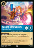 Gadget Hackwrench - Finder of Lost Parts Disney Lorcana card