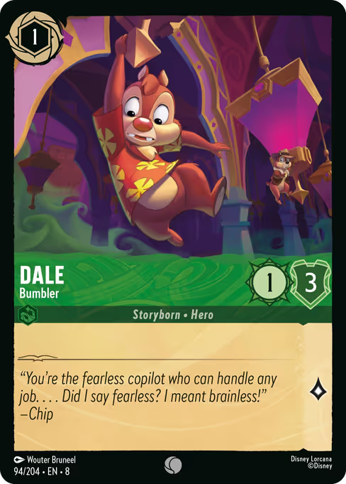 Dale - Bumbler Disney Lorcana card