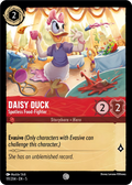 Daisy Duck - Spotless Food-Fighter Disney Lorcana card