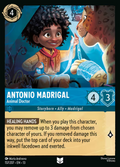 Antonio Madrigal - Animal Doctor Disney Lorcana card