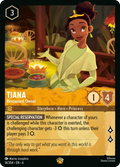Tiana - Restaurant Owner Disney Lorcana card