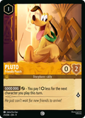 Pluto - Friendly Pooch Disney Lorcana card