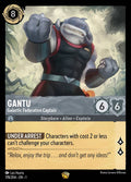 Gantu - Galactic Federation Captain Disney Lorcana card