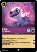 Bruni - Fire Salamander Disney Lorcana card