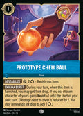 Prototype Chem Ball Disney Lorcana card