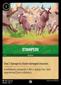 Stampede Disney Lorcana card