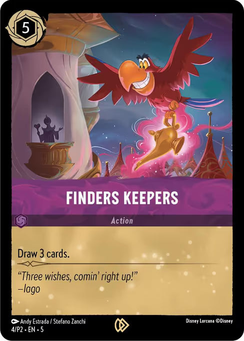 Finders Keepers Disney Lorcana card