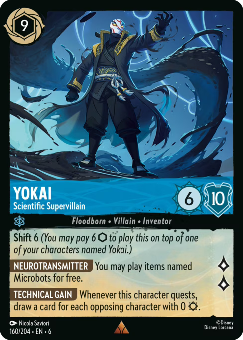 Yokai - Scientific Supervillain Disney Lorcana card