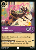 Dante - Strange and Endearing Disney Lorcana card