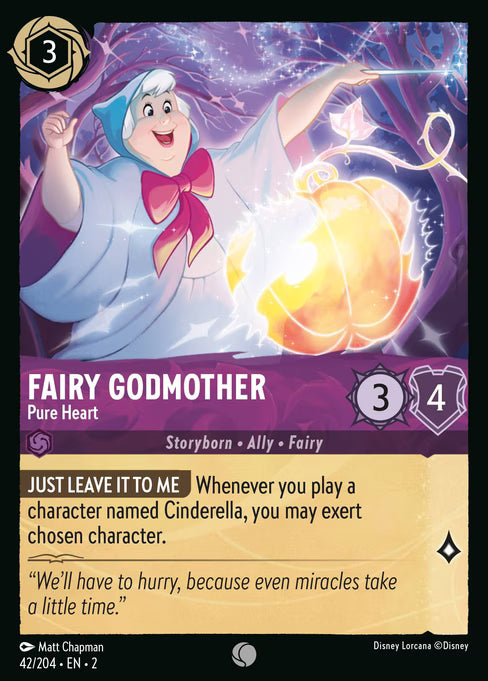 Fairy Godmother - Pure Heart Disney Lorcana card
