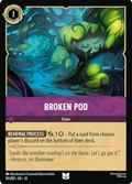 Broken Pod Disney Lorcana card