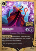 Maleficent - Imperious Traveler Disney Lorcana card