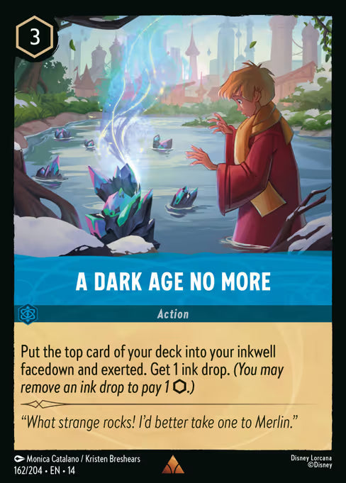 A Dark Age No More Disney Lorcana card