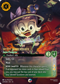 Webby Vanderquack - Junior Prospector Disney Lorcana card