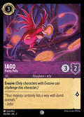 Iago - Pretty Polly Disney Lorcana card